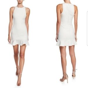 LIKELY WHITE SLEEVELESS BECKETT RUFFLE